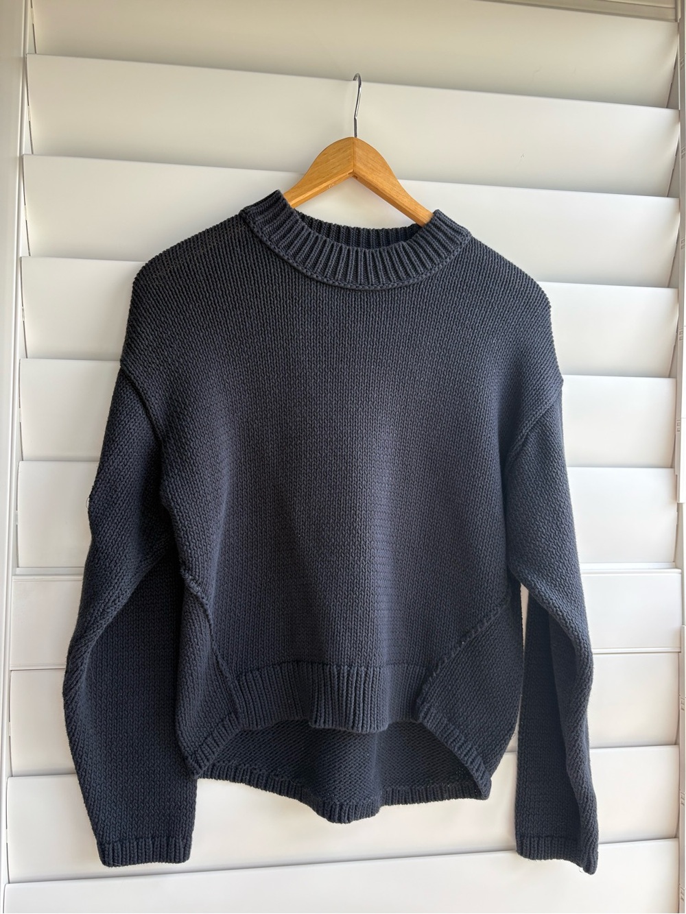 Treasure & Bond black Crewneck Knit Sweater